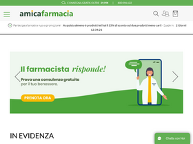 'amicafarmacia.com' screenshot