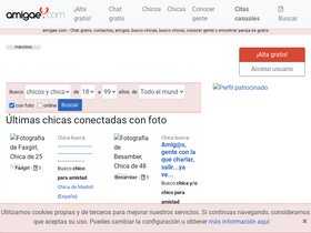 'amigae.com' screenshot