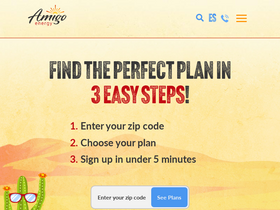 'amigoenergy.com' screenshot