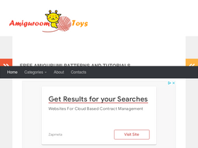 'amigurum.com' screenshot