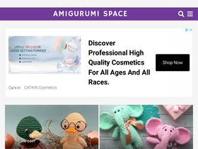 'amigurumi.space' screenshot