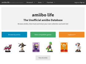 'amiibo.life' screenshot