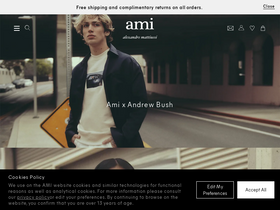 'amiparis.com' screenshot