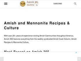 'amish365.com' screenshot