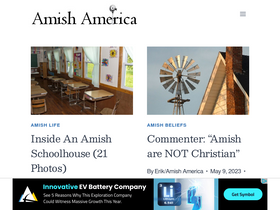'amishamerica.com' screenshot