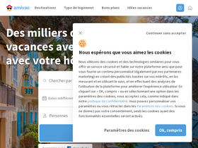 'amivac.com' screenshot