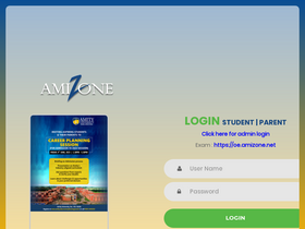 'amizone.net' screenshot