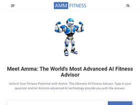 'ammfitness.co.uk' screenshot