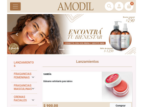 'amodil.com' screenshot