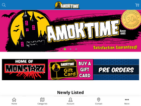 'amoktime.com' screenshot