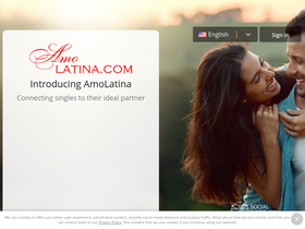 'amolatina.com' screenshot