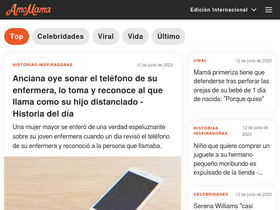 'amomama.es' screenshot