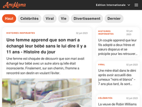 'amomama.fr' screenshot