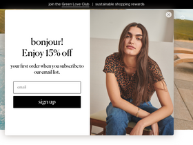'amourvert.com' screenshot
