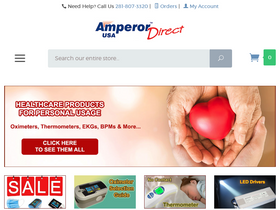 'amperordirect.com' screenshot