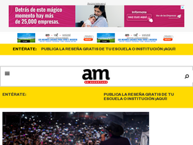 'amqueretaro.com' screenshot