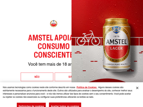 'amstelbrasil.com' screenshot