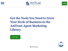 'amtrustfinancial.com' screenshot