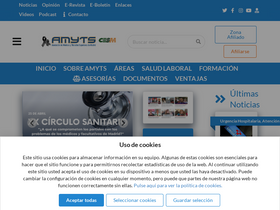 'amyts.es' screenshot