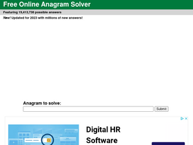 'anagram-solver.net' screenshot