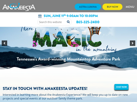 'anakeesta.com' screenshot