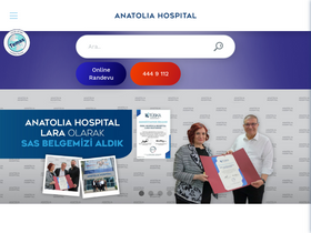 'anatoliahospital.com' screenshot