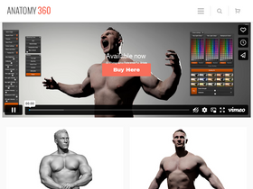 'anatomy360.info' screenshot