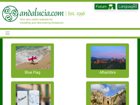 'andalucia.com' screenshot