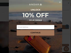 'andar.com' screenshot