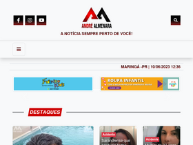 'andrealmenara.com.br' screenshot