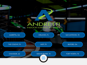 'andrettikarting.com' screenshot