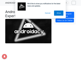 'androidacy.com' screenshot