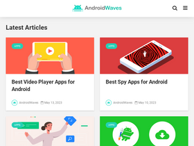 'androidwaves.com' screenshot