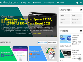 'androlite.com' screenshot