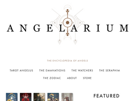 'angelarium.net' screenshot