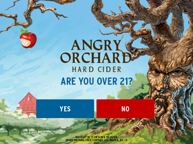 'angryorchard.com' screenshot