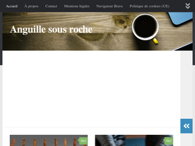 'anguillesousroche.com' screenshot