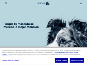 'anicura.es' screenshot