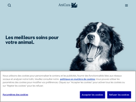 'anicura.fr' screenshot
