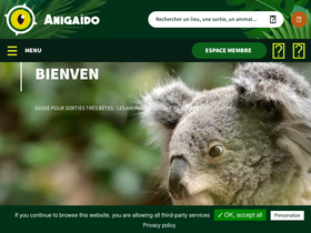 'anigaido.com' screenshot