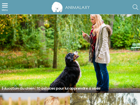'animalaxy.fr' screenshot