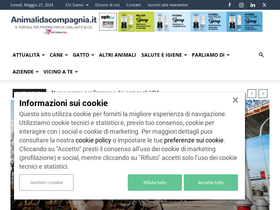 'animalidacompagnia.it' screenshot