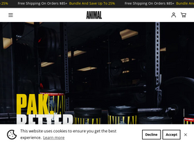'animalpak.com' screenshot