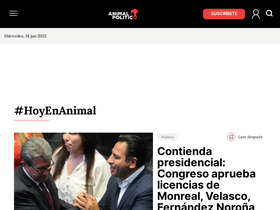 'animalpolitico.com' screenshot