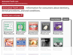 'animated-teeth.com' screenshot