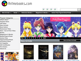 'animebooks.com' screenshot