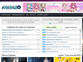 'animeid.tv' screenshot