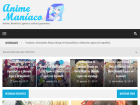 'animemaniaco.com' screenshot