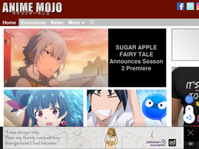 'animemojo.com' screenshot