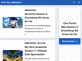 'animenextseason.com' screenshot